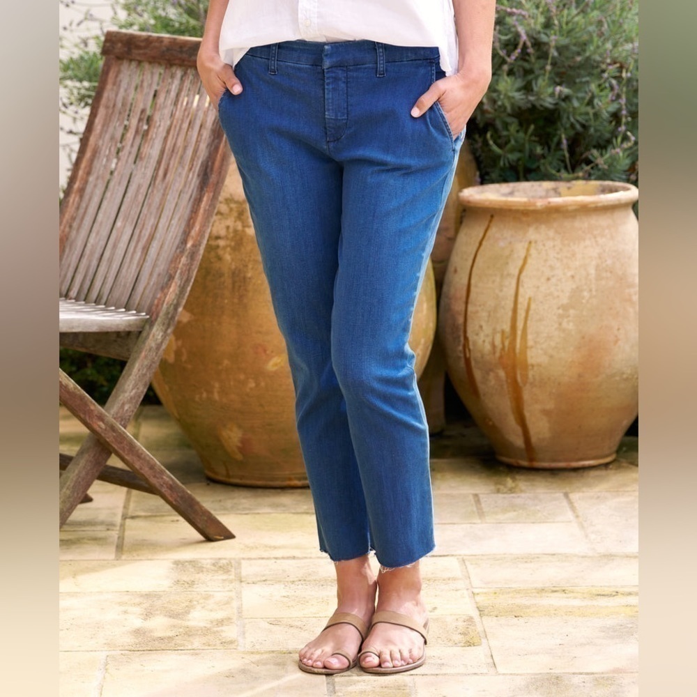Frank & Eileen Wicklow Italian Chino Jeans Size 2